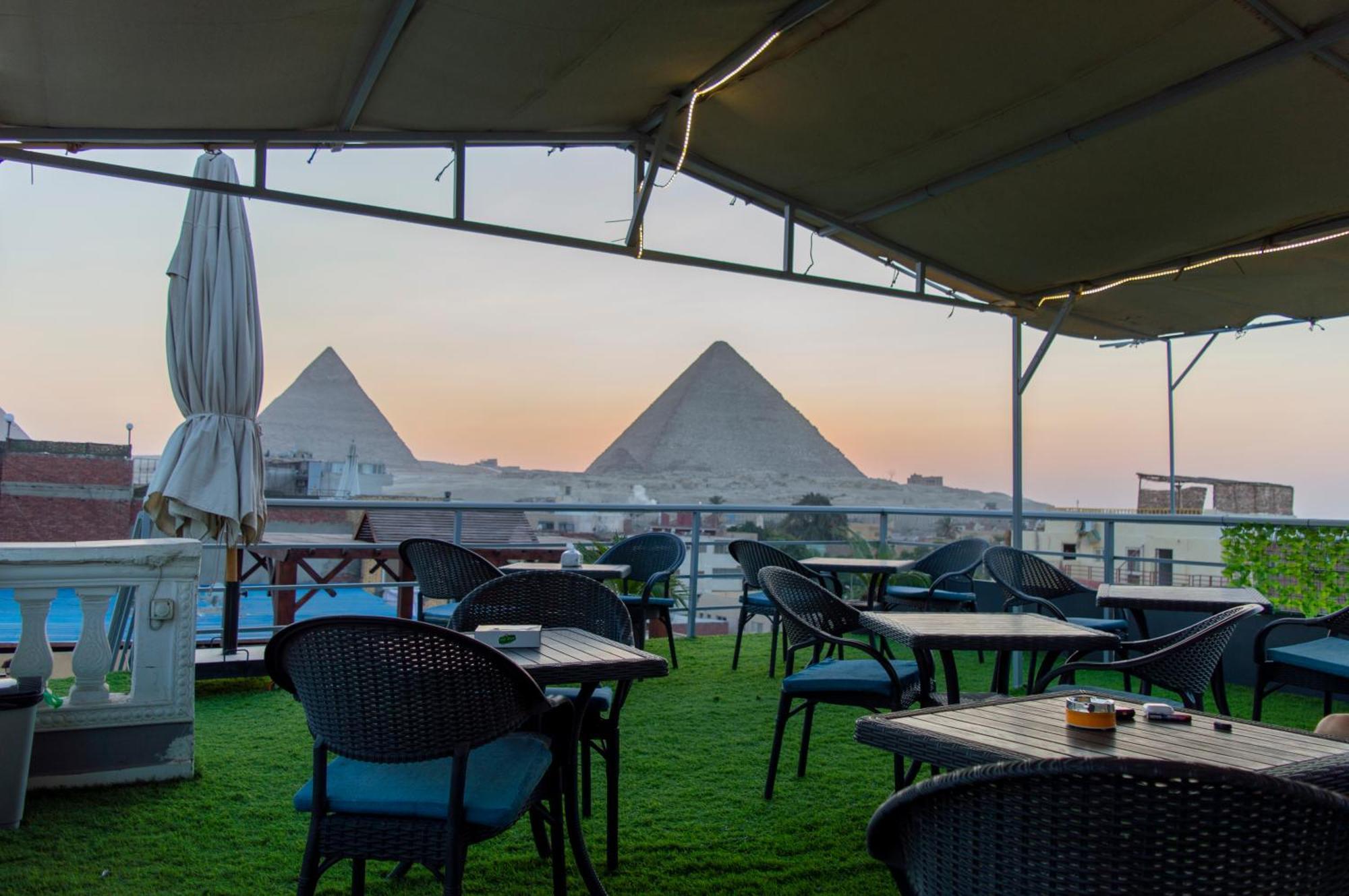 The Pyramids Gate Inn Kafret el-Gabal 외부 사진