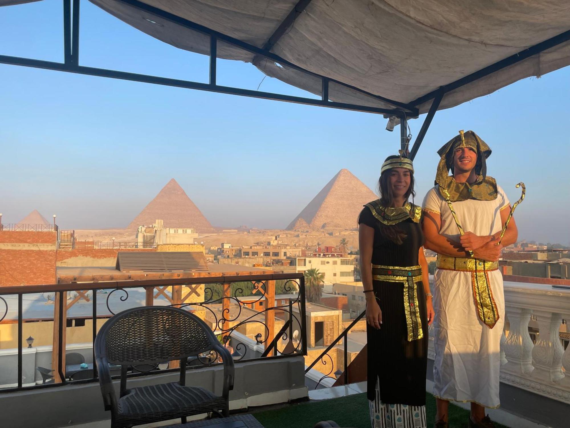 The Pyramids Gate Inn Kafret el-Gabal 외부 사진