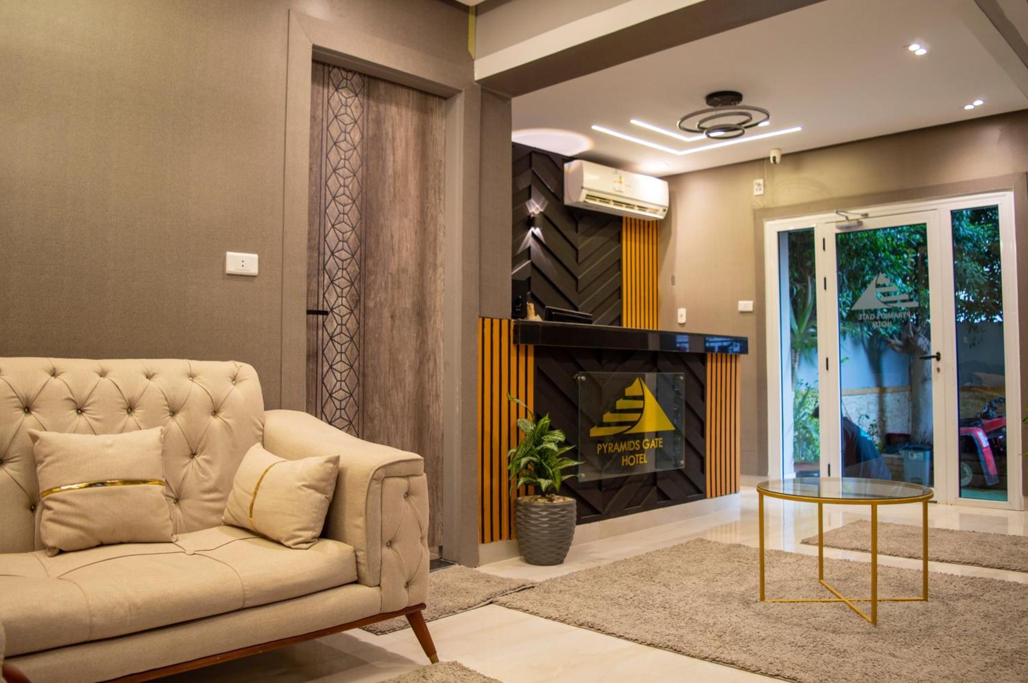 The Pyramids Gate Inn Kafret el-Gabal 외부 사진