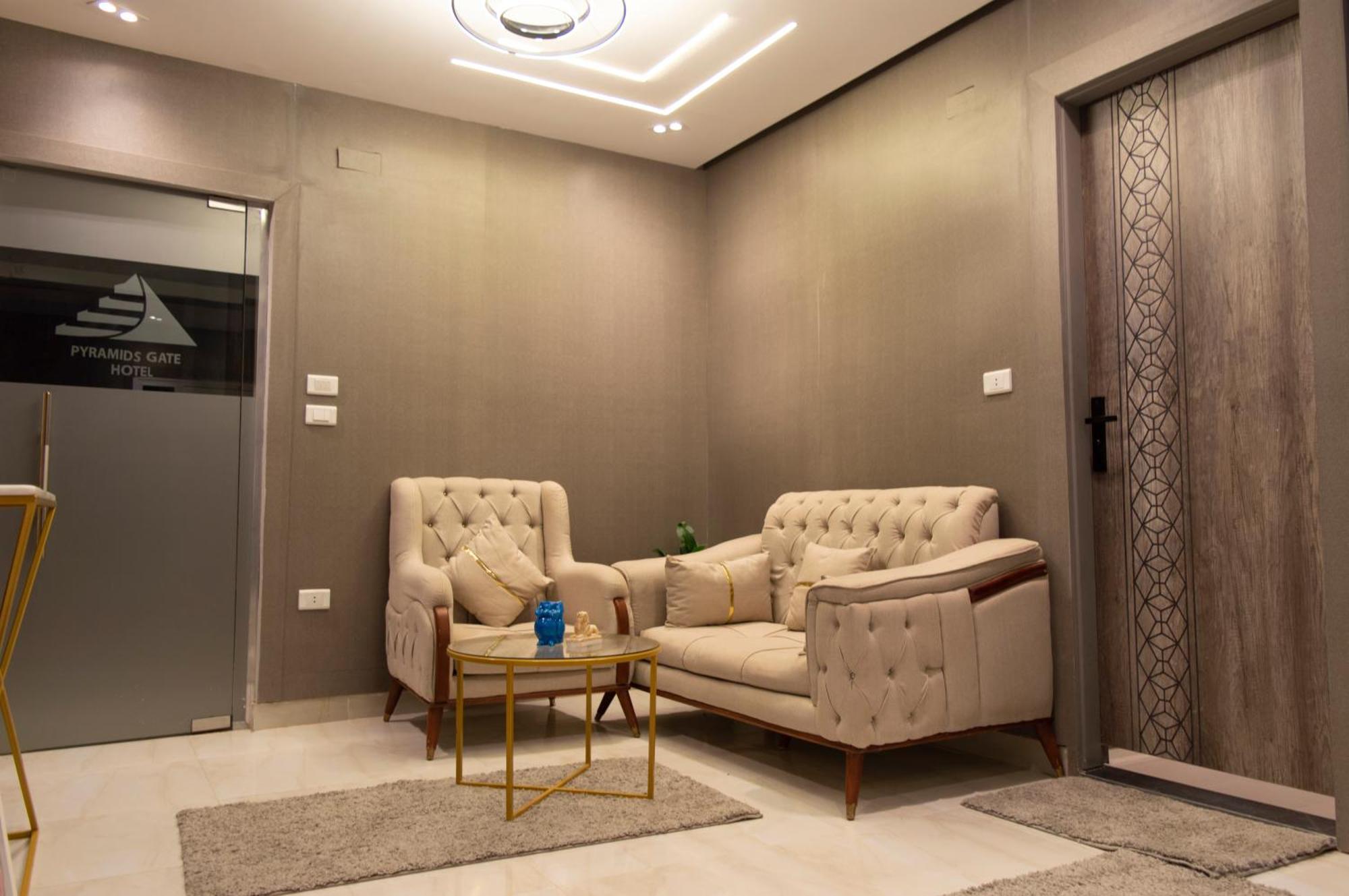 The Pyramids Gate Inn Kafret el-Gabal 외부 사진
